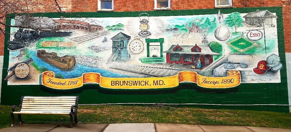 Brunswick history mural restoration project complete
